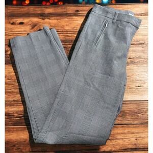Women's Emma & Olivia Dress Pants Sz 6 Glen Check Straight Leg Career Pant